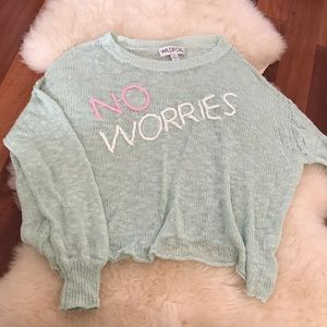 Wildfox mint cover up